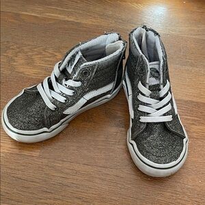 Vans Kids Glitter High-Top Sneakers